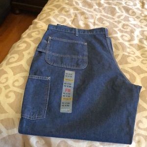 Carhartt Fire Resistant Signature Denim Dungaree Jeans